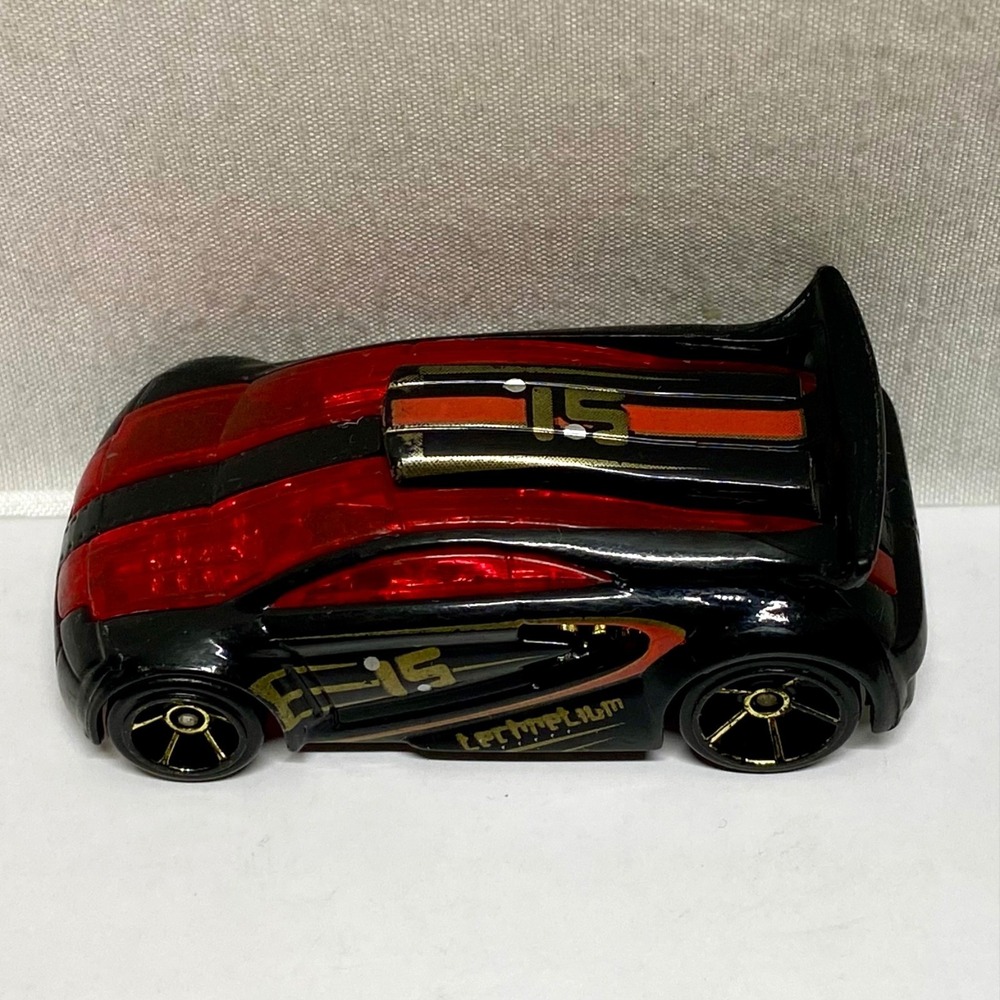 Hot‎ Wheels AcceleRacers Technetium Black Red 1/64 Die-cast HW Car Rare GUC